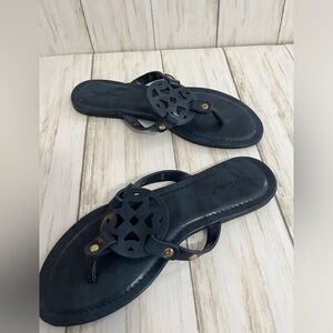 Pierre Dumas Navy Sandals